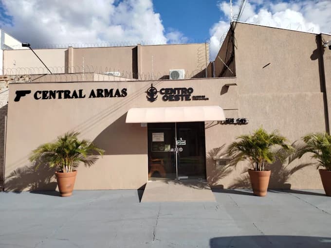 Fachada da Central Armas em Campo Grande-MS