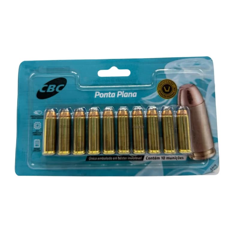 MUNIÇÃO CBC .44 REMINGTON MAGNUM EXPP 240GR - 10 UNIDADES